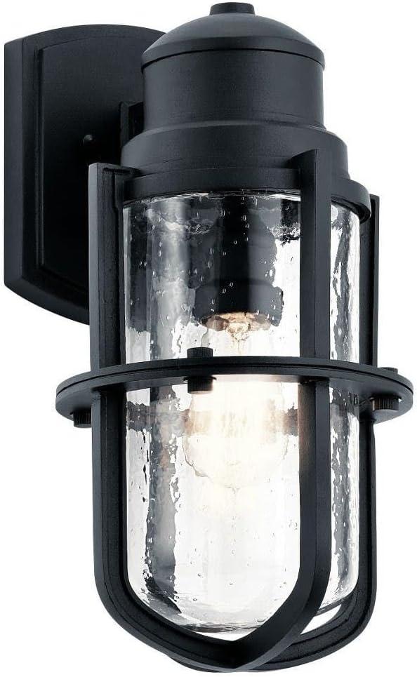 Suri 15" 1 Light Wall Light Textured Black