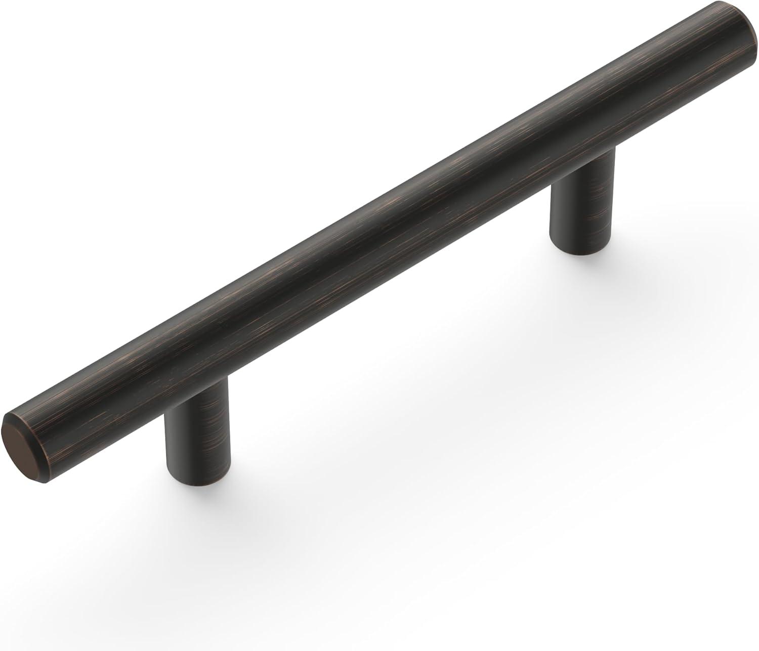 Oil Rubbed Bronze 3" Bar Cabinet Pulls with Mounting Hardware