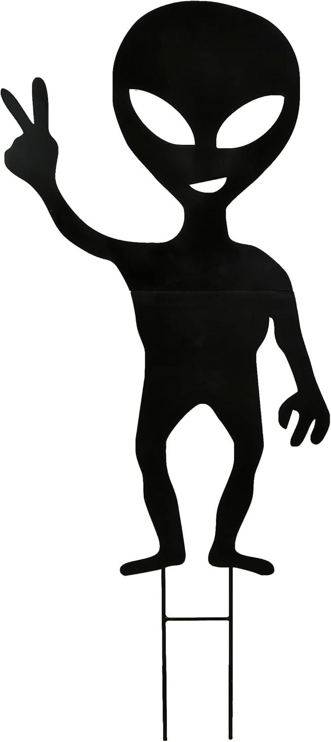 38" Halloween Alien Garden Stake - National Tree Company