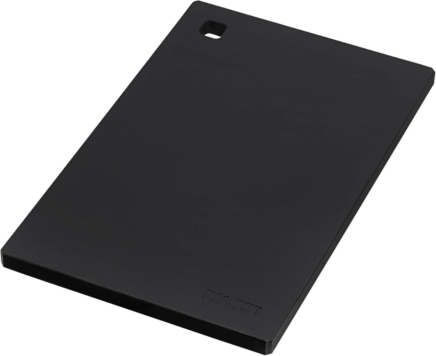 Ruvati Ruvati 17 x 11 inch LedgeFit Black Resin Replacement Cutting Board for Ruvati Workstation Sinks