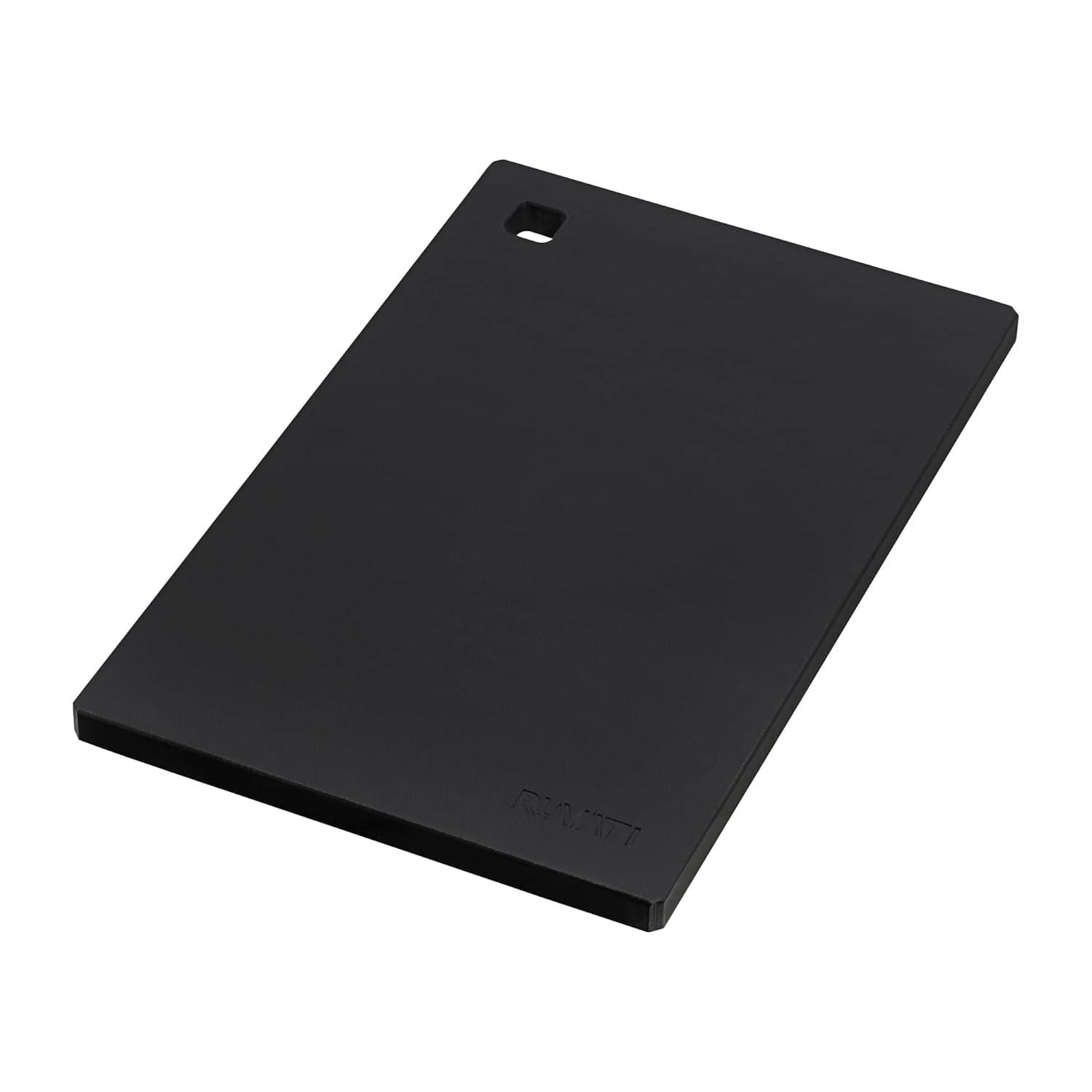 Ruvati Ruvati 17 x 11 inch LedgeFit Black Resin Replacement Cutting Board for Ruvati Workstation Sinks