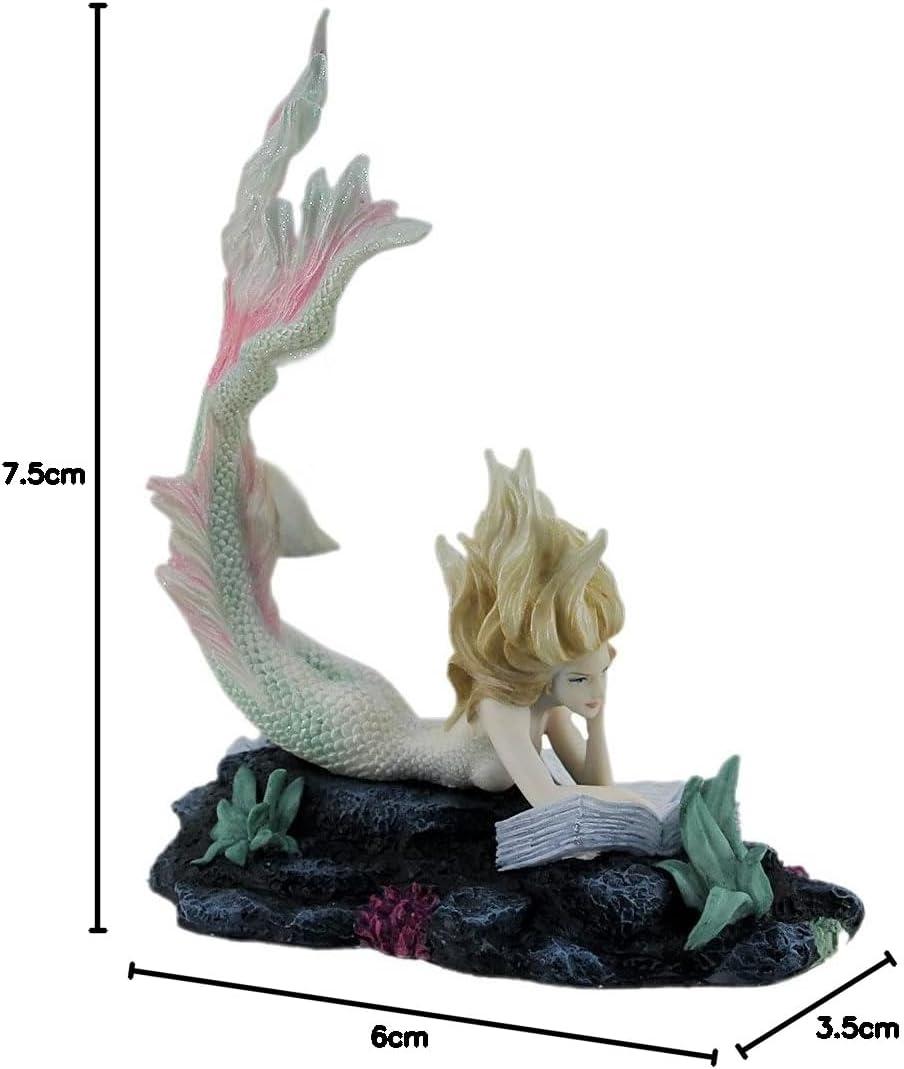 Veronese Design Lost Books Mermaid Sculpture