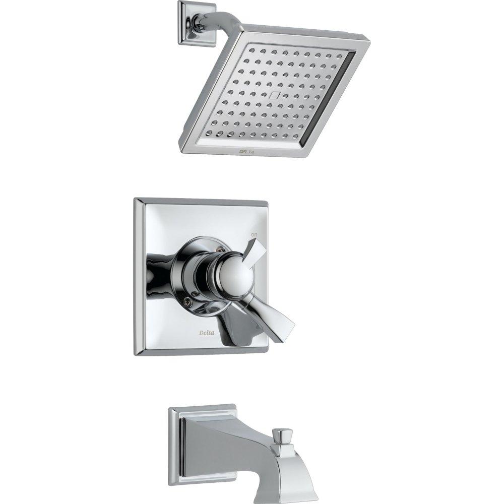 Dryden Tub and Shower Faucet with H2Okinetic Technology