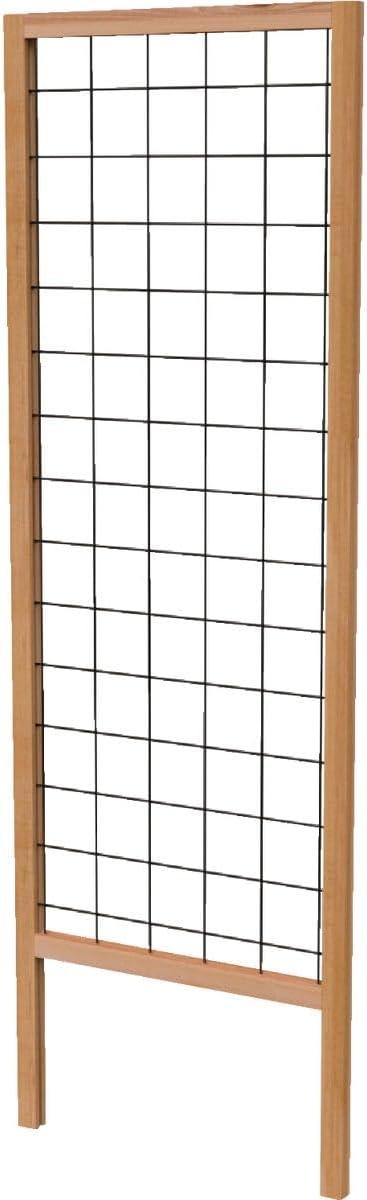 Panacea 24.25” x 72” Tan Cedar Rectangle Trellis