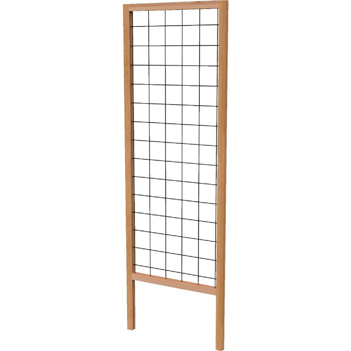 Panacea 24.25” x 72” Tan Cedar Rectangle Trellis