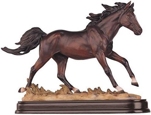 Drevy Horses Collection Brown Horse Figurine Decoration Decor Collectible