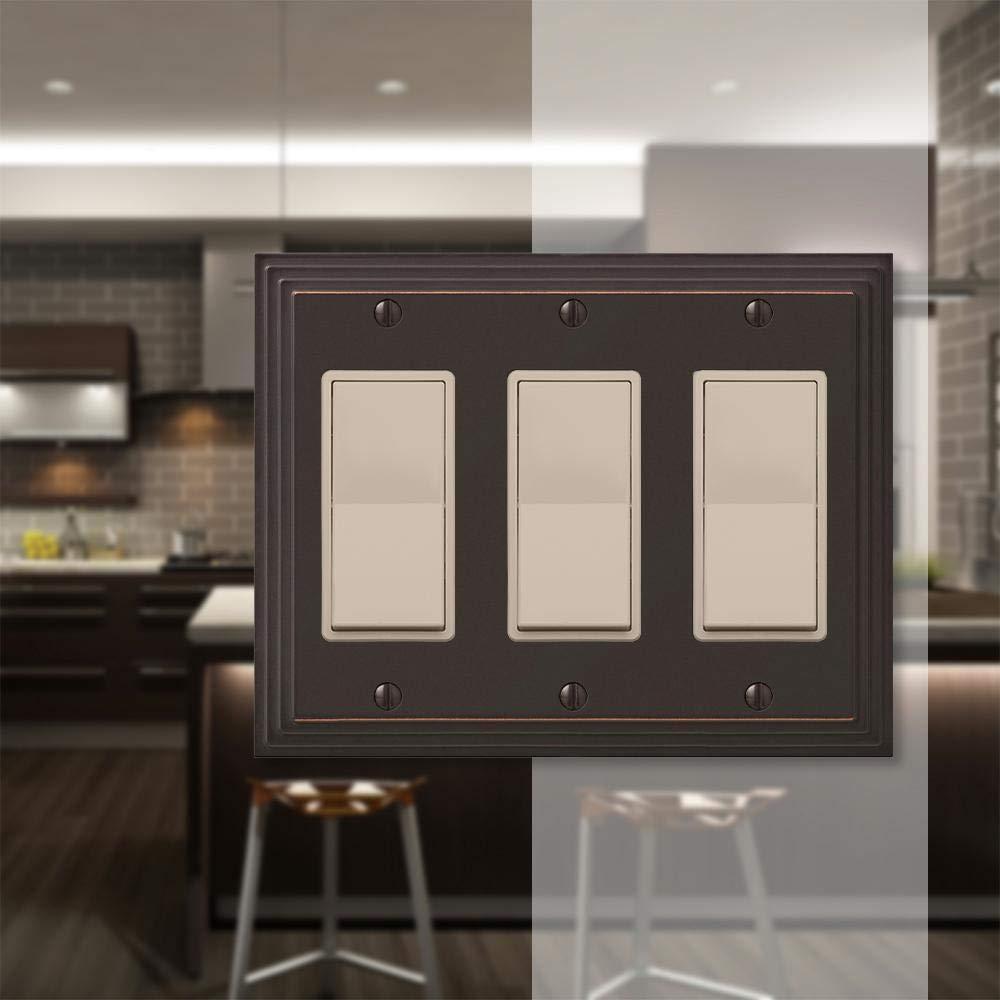 CKP Impressions 3 - Gang Rocker Standard Combination Wall Plate