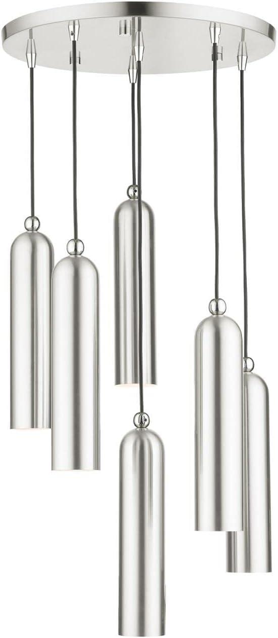 Livex Lighting Ardmore 6 - Light Pendant in  Brushed Nickel