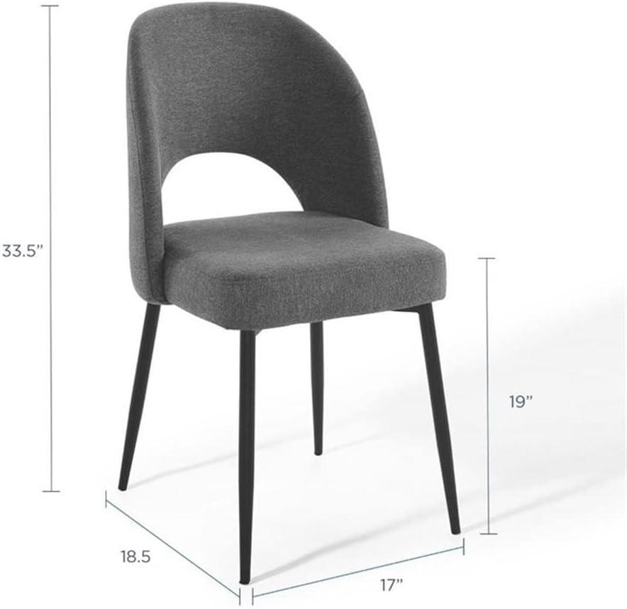 Modway Rouse Upholstered Fabric Dining Side Chair