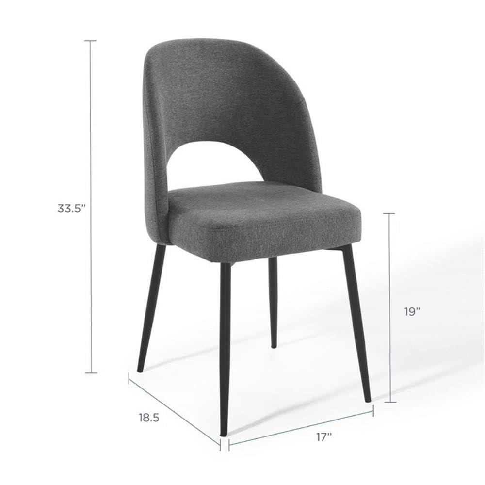 Modway Rouse Upholstered Fabric Dining Side Chair