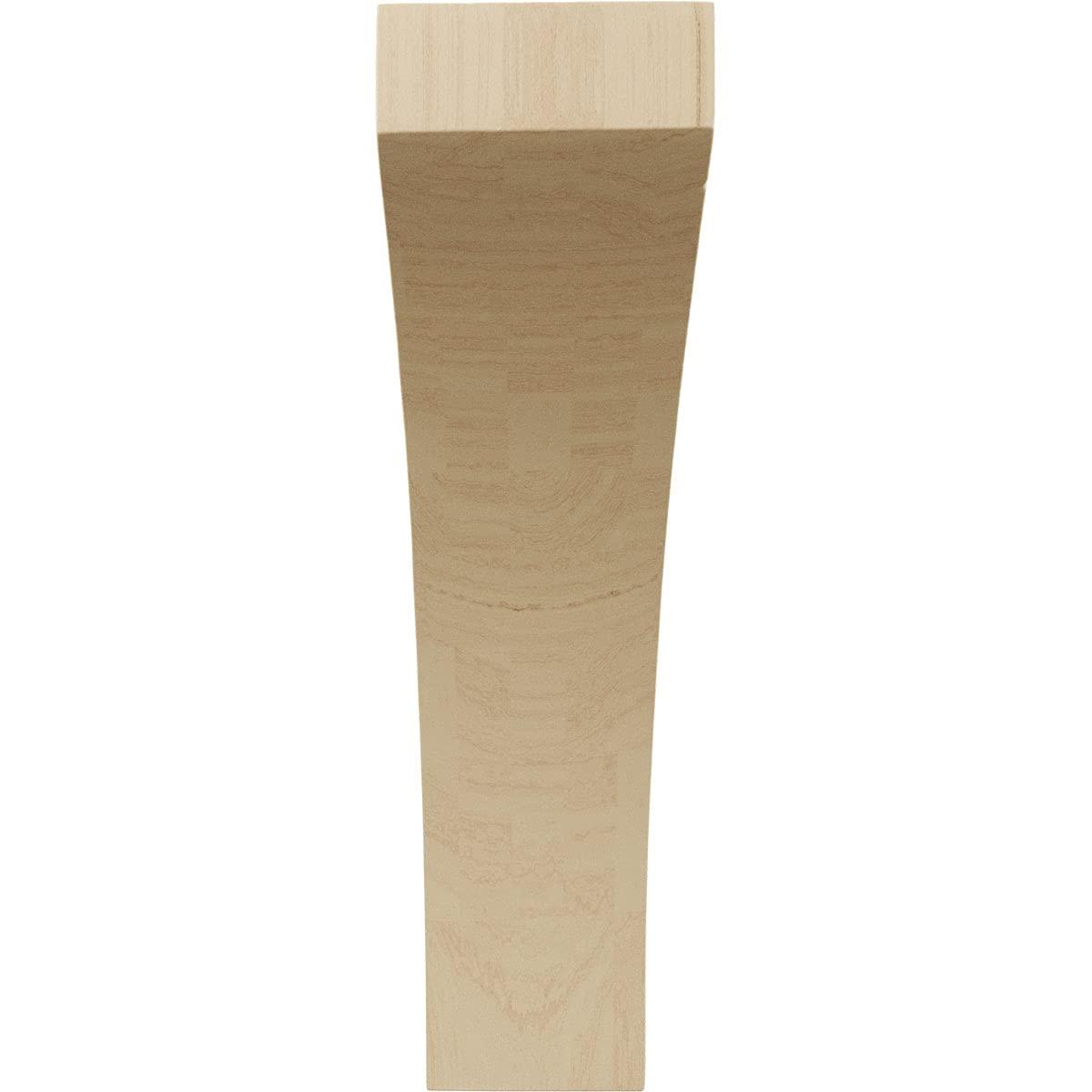 Ekena Millwork 3"W x 7 1/2"D x 12"H Extra Large Lawson Wood Corbel, Rubberwood