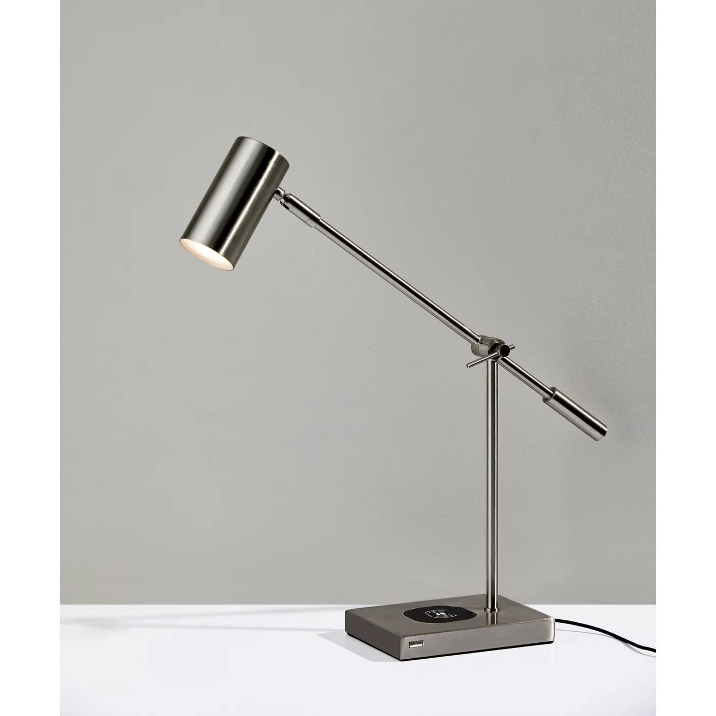 Flemings Adjustable Metal USB Desk Lamp