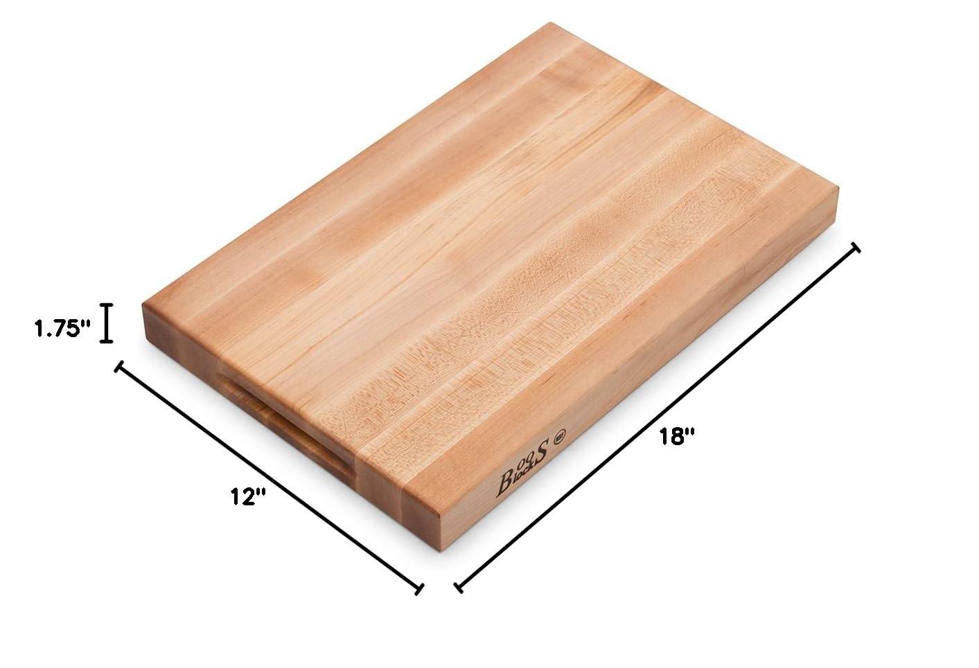 John Boos John Boos Platinum Series Reversible Wood Cutting Board, Maple