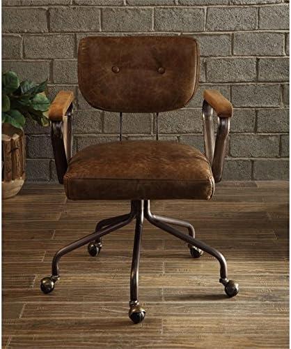 Hallie Genuine Leather Office Chair