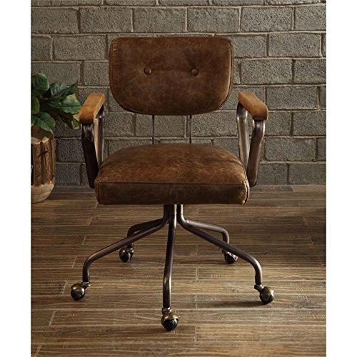 Hallie Genuine Leather Office Chair