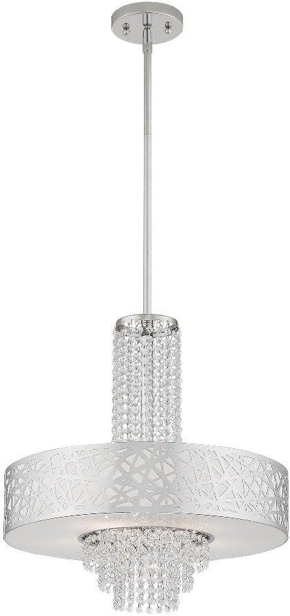 Livex Lighting Allendale 5 - Light Chandelier in  Polished Chrome