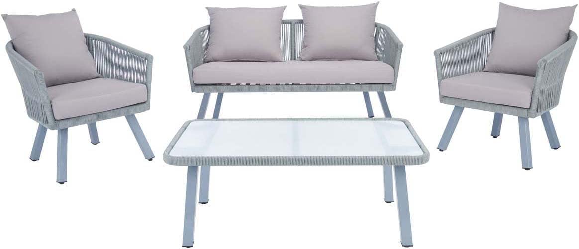 Highland Dunes Oropeza 4 - Person Patio Conversation Sets with Cushions