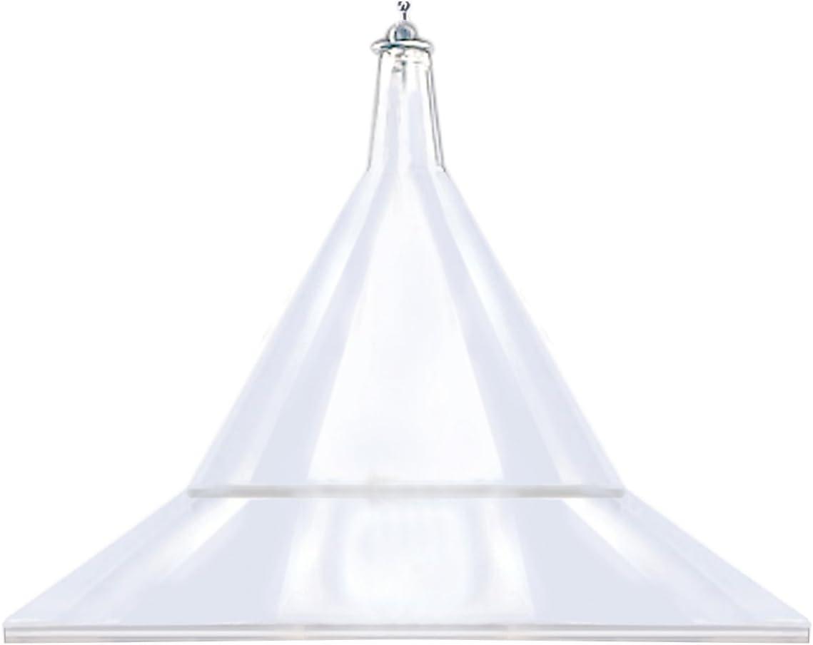 Clear Polycarbonate Hanging Squirrel Guard Baffle, 18"