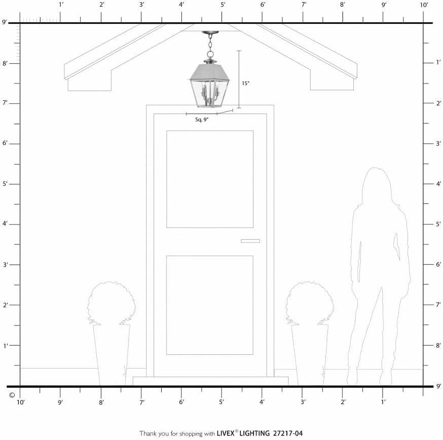 Livex Lighting Mansfield 2 - Light Pendant in  Black