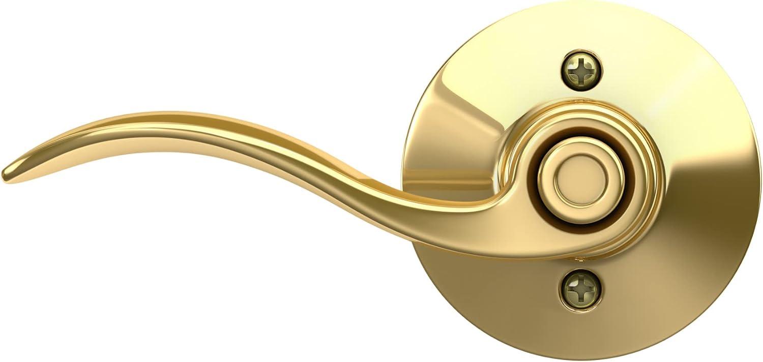 Accent Privacy Door Lever with Rosette
