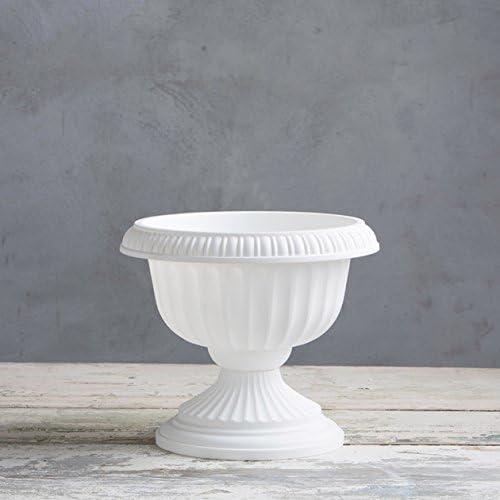 Novelty Grecian Urn Planter, White 12 inch