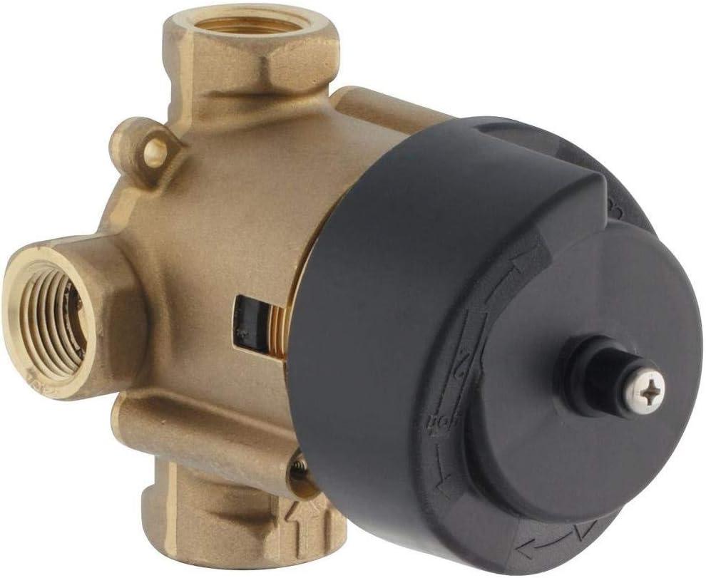 MasterShower Brass 2- or 3-Way Diverter Valve