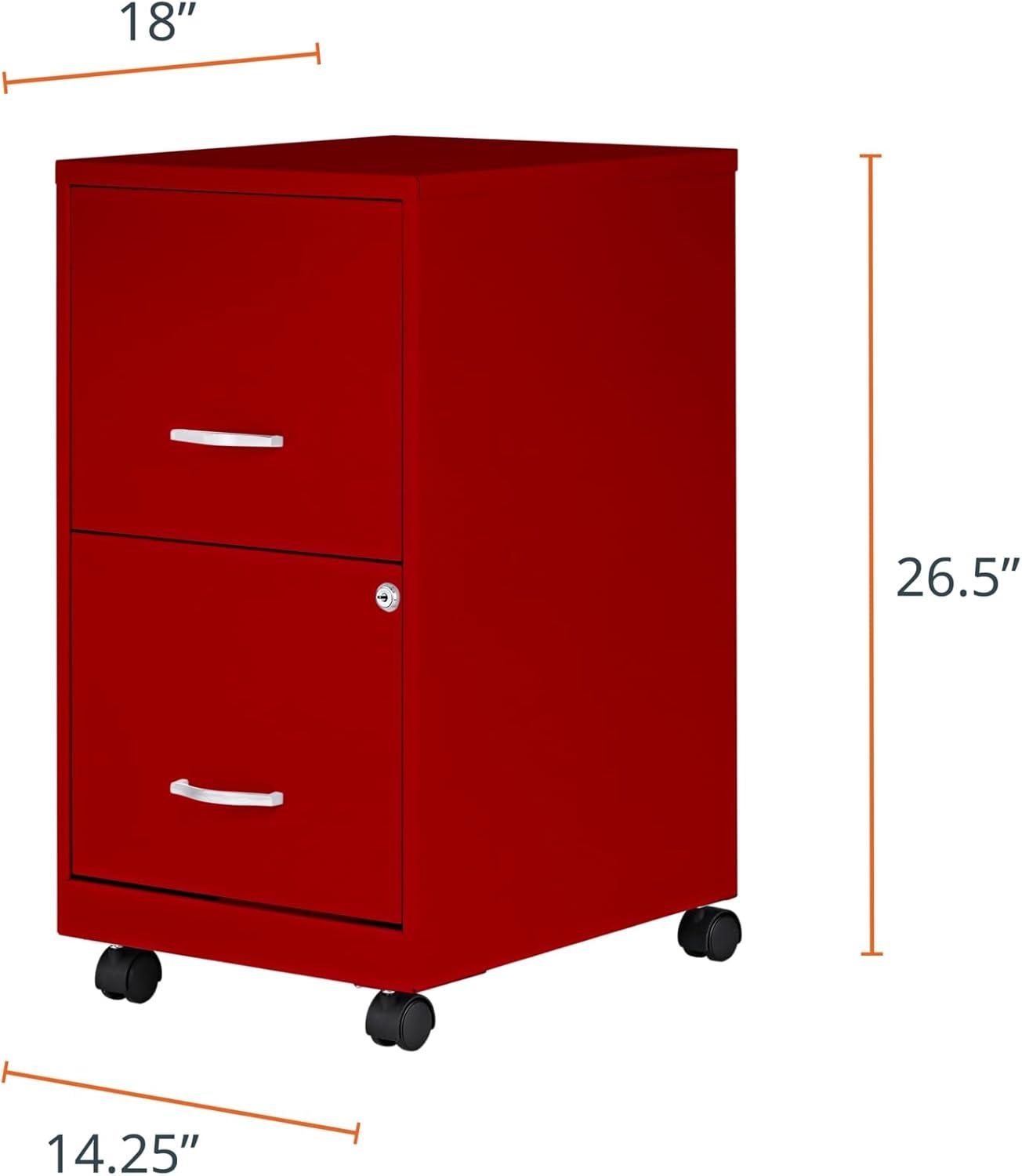 Inbox Zero Onetta Mobile 2-Drawer File Cabinet