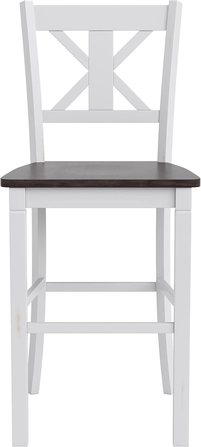 Bakersville Solid Wood Counter Stool (Set of 2)