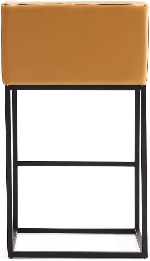 Embassy Metal Counter Height Barstool - Manhattan Comfort