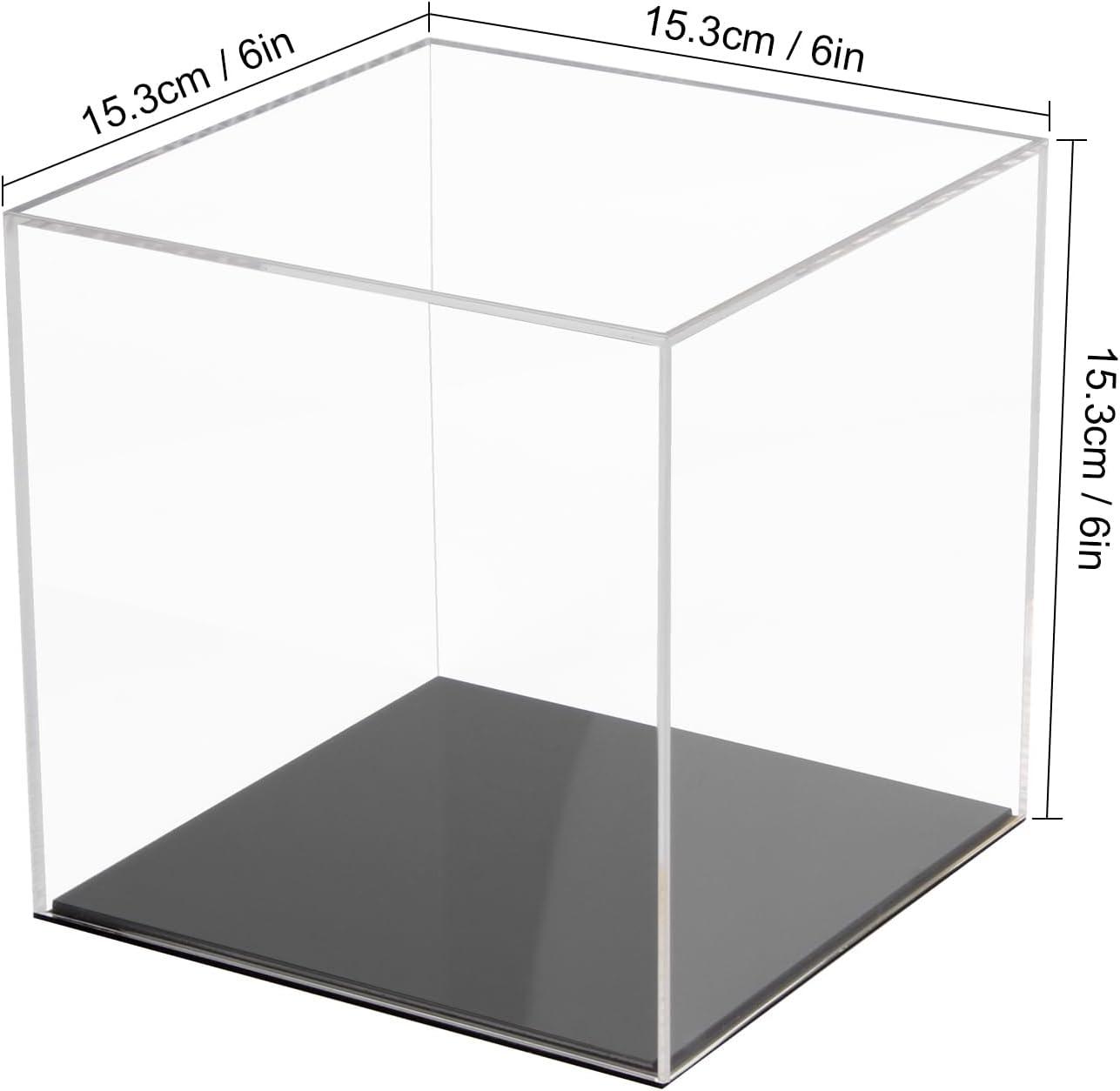 1pc Acrylic Storage Case Transparent Model Toy Display Container