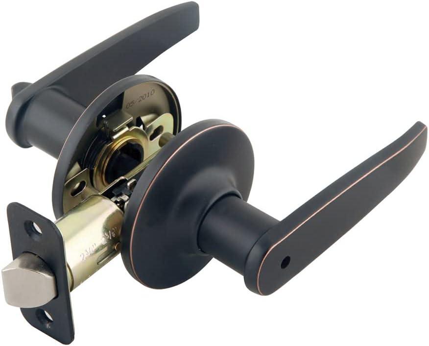 Oil Rubbed Bronze Universal Privacy Door Lever