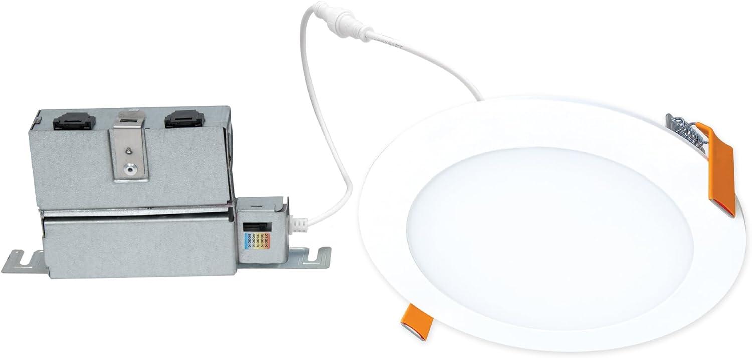 White Ultra-Thin LED Direct Mount Downlight