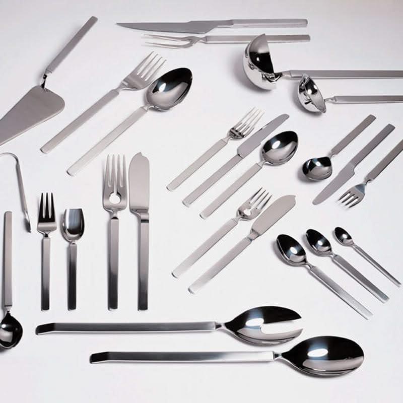 Alessi Dry Stainless Steel Serving Spoon