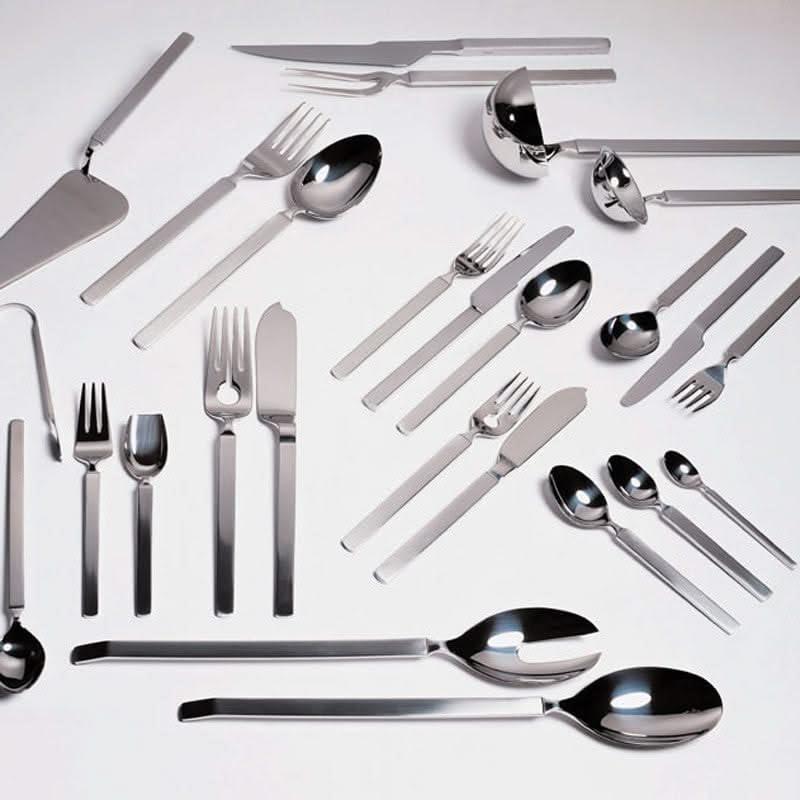 Alessi Dry Stainless Steel Serving Spoon