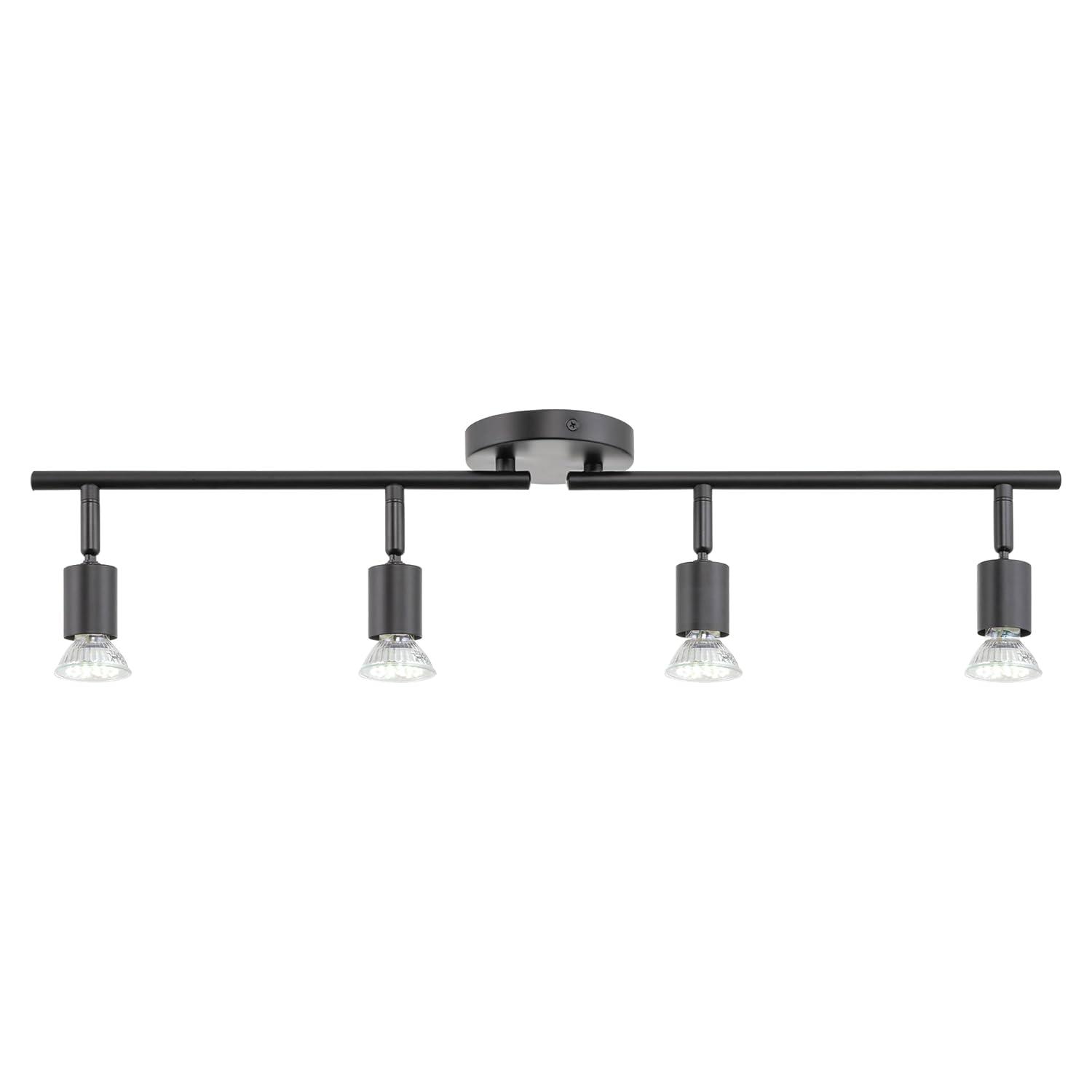 Kira Home 26.5'' 4 -Light Fixed Track Track Kit with Adjustable Head