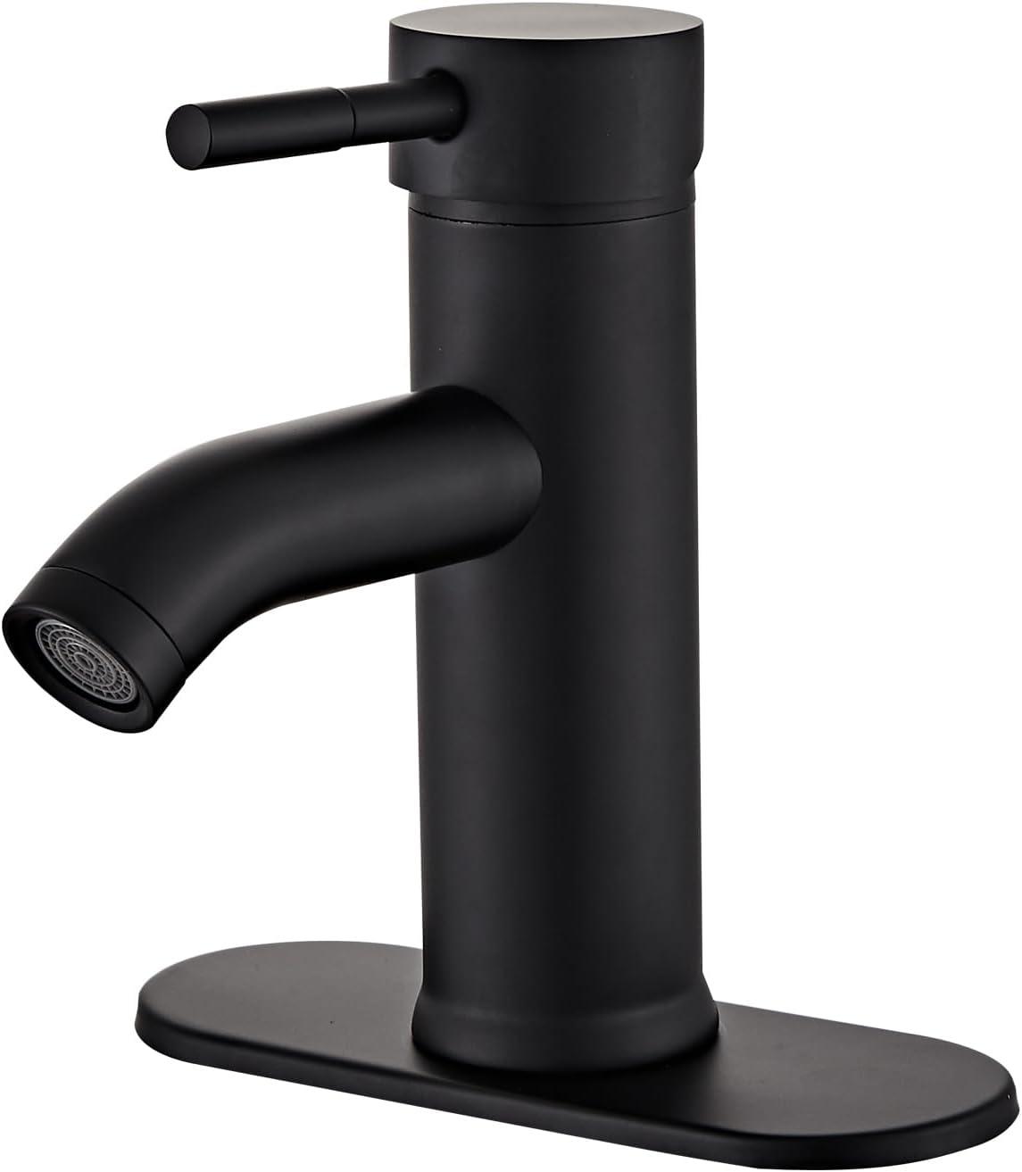 PRIMICOL YYY5G1D Bathroom faucet single hole with pop-up drain for 1-hole or 3-hole installation