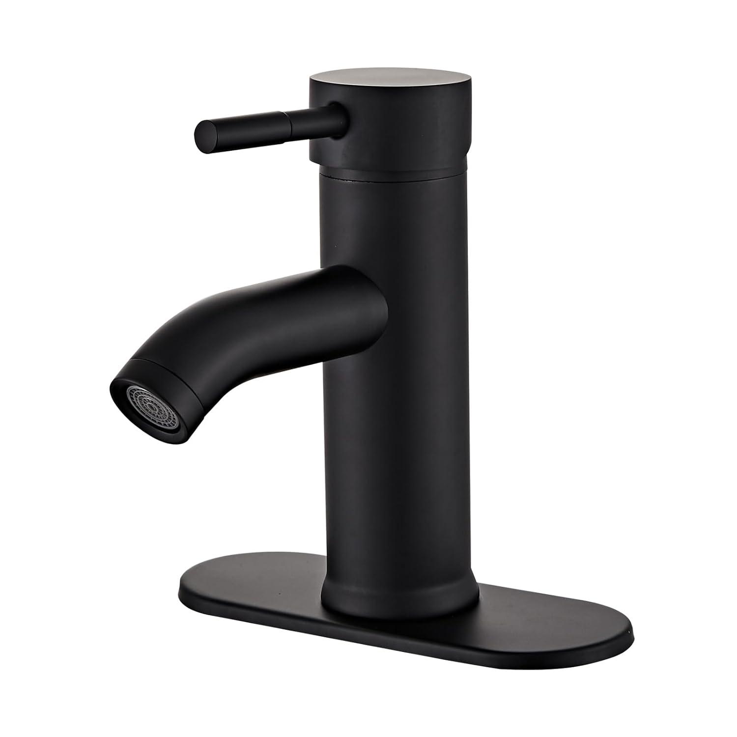 PRIMICOL YYY5G1D Bathroom faucet single hole with pop-up drain for 1-hole or 3-hole installation