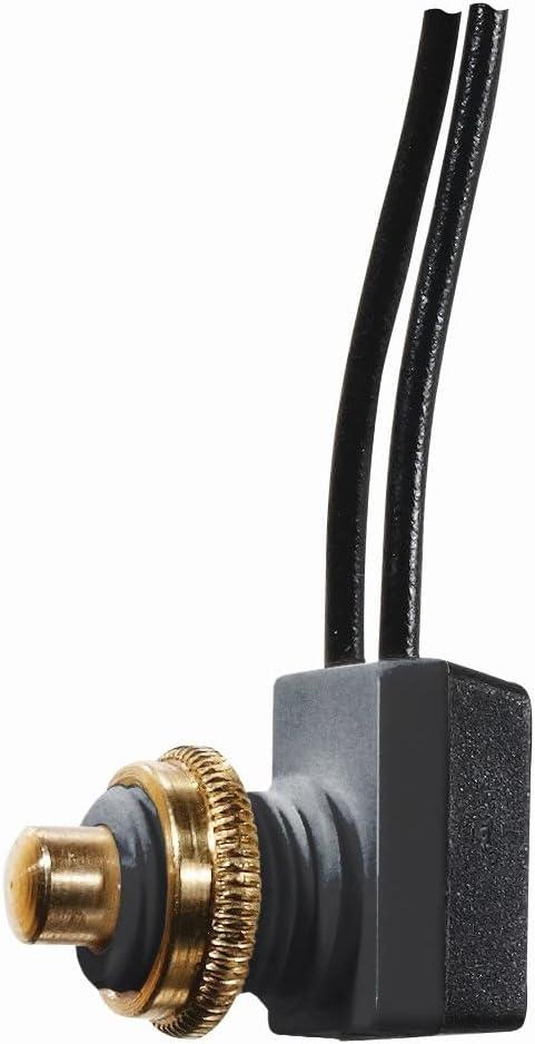 RV Designer S751 10A SPST Push Button On/Off Switch