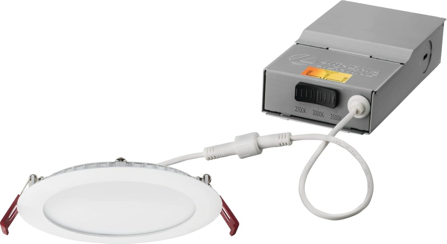 Wafer 6'' LED Canless Recessed Lighting Kit