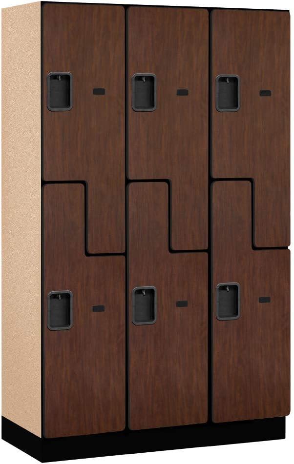 Manufactured Wood 2 - Tier 45'' Gym Locker with Dial / Combination