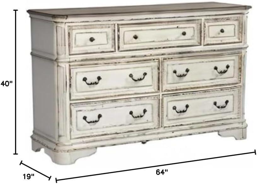 Magnolia Manor 7 - Drawer Dresser