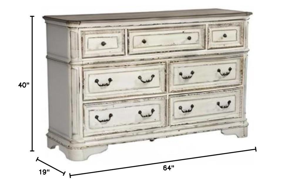 Magnolia Manor 7 Drawer Dresser