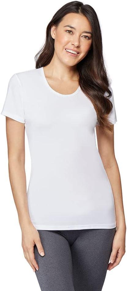 32 Degrees Women's Cool Fitted T-Shirt - White - XX-Large