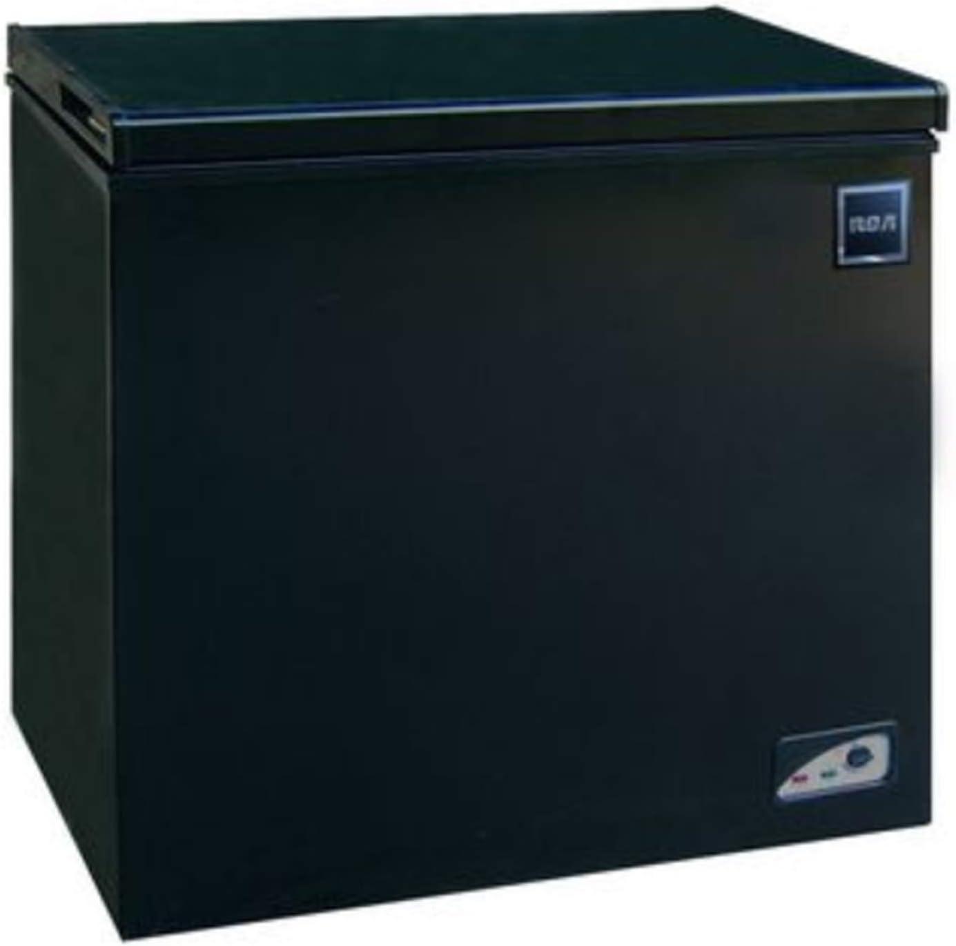 RCA, 7.1 CU FT. Chest Freezer, Black,RFRF470-BLACK-6COM