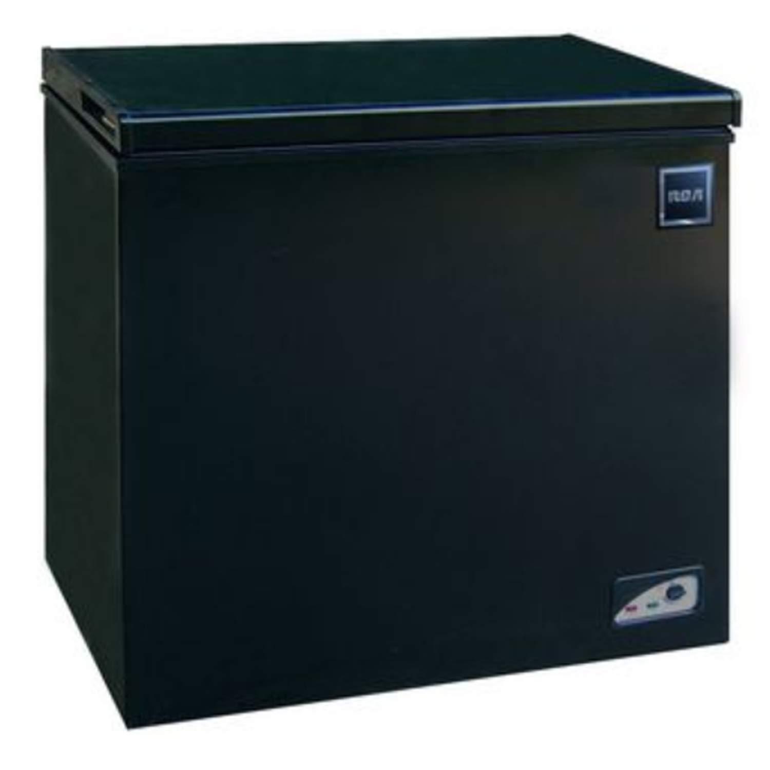 RCA, 7.1 CU FT. Chest Freezer, Black,RFRF470-BLACK-6COM