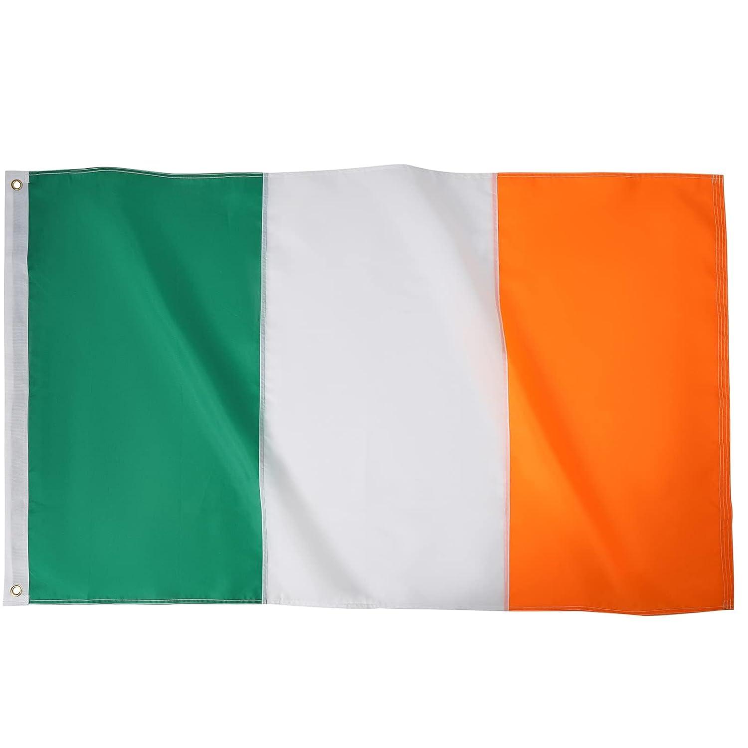 3X5 Ireland Flag 3'x5' Irish FLAG BANNER FAST USA SHIPPER 100D FABRIC