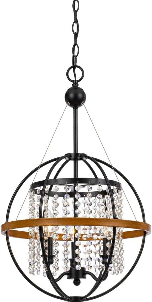 3 - Light Globe Chandelier