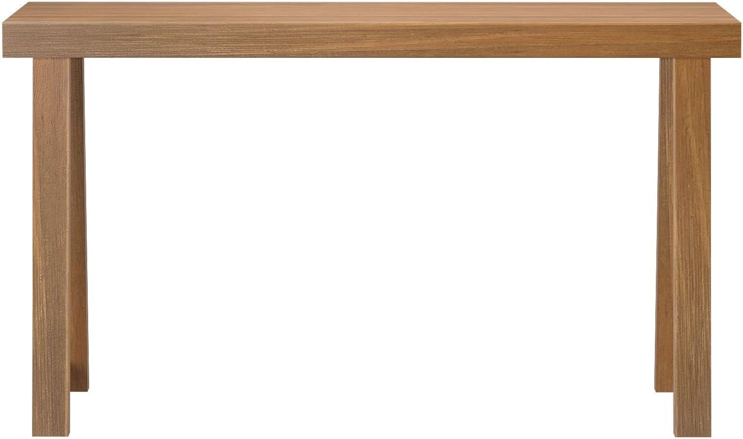 Plank+Beam 56" Classic Console Table, Entryway Table for Entryway, Wooden Foyer Tables, Narrow Console Table, Blonde