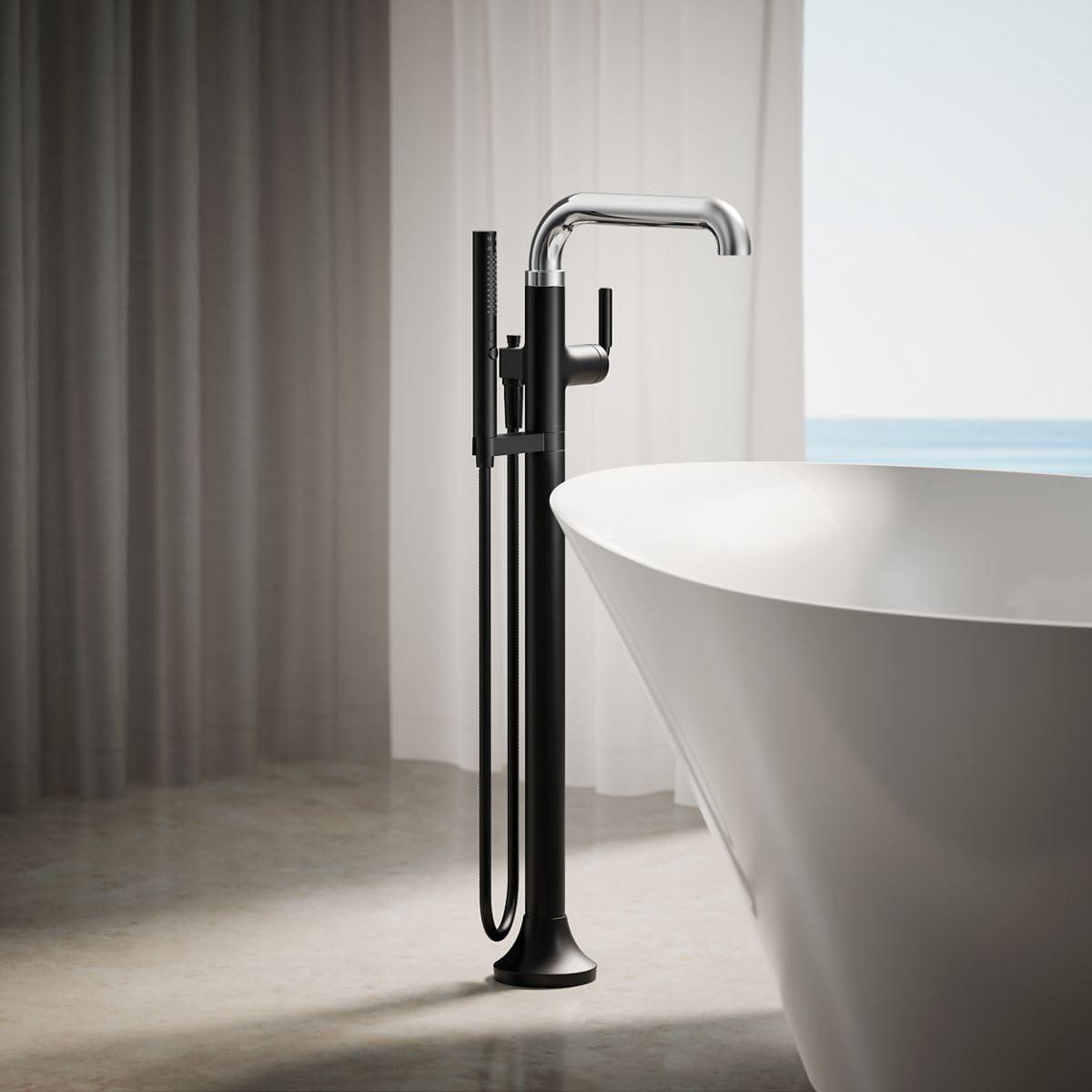 Tone Floor Mounted Clawfoot Tub Faucet