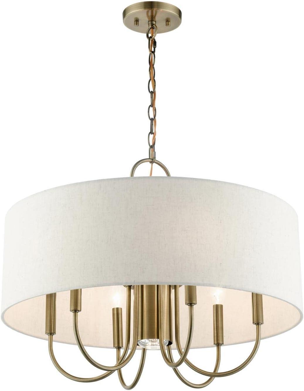 Dovecove Winscombe Shaded Drum Chandelier